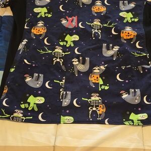 Various Holiday Scrub Tops